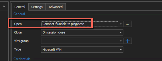 sonicwall global vpn client connected but cannot ping