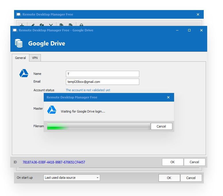 Problem with Google Drive