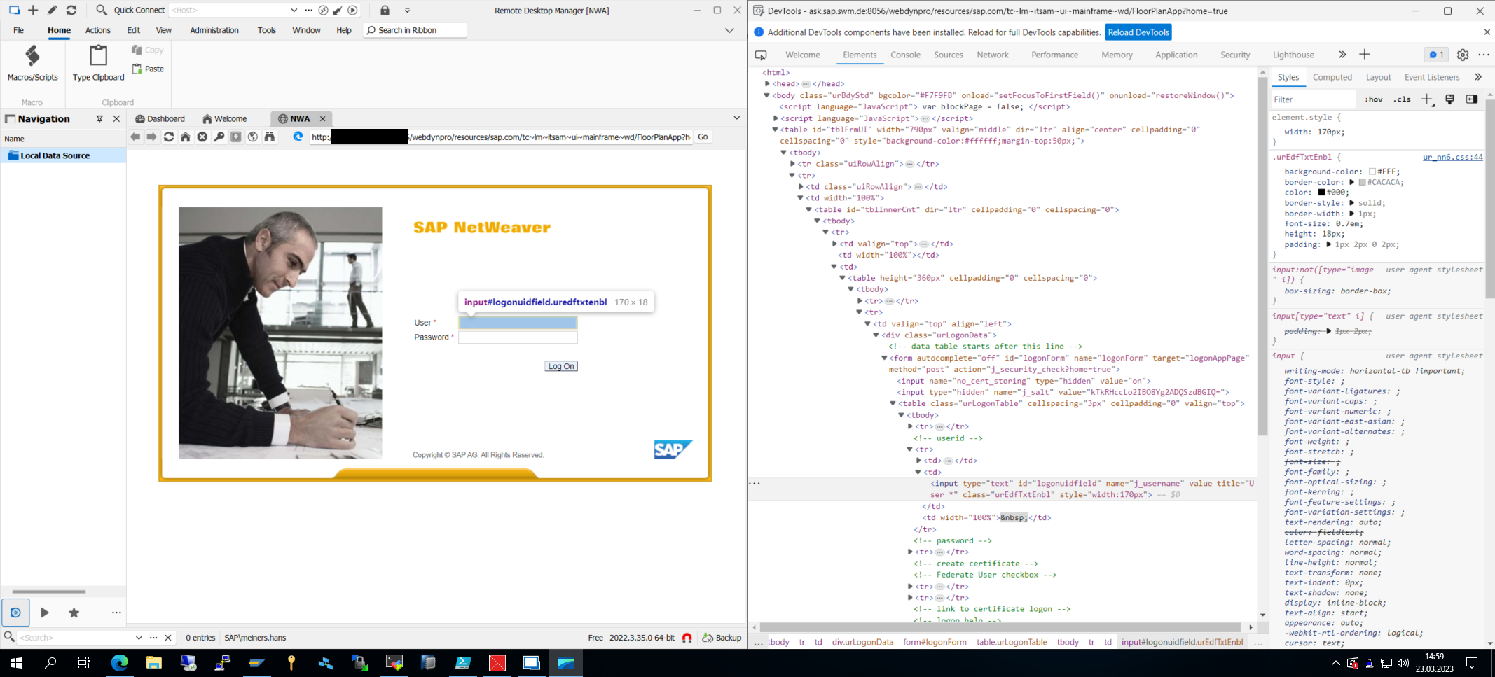 Sub Connection - Start script via RDM agent