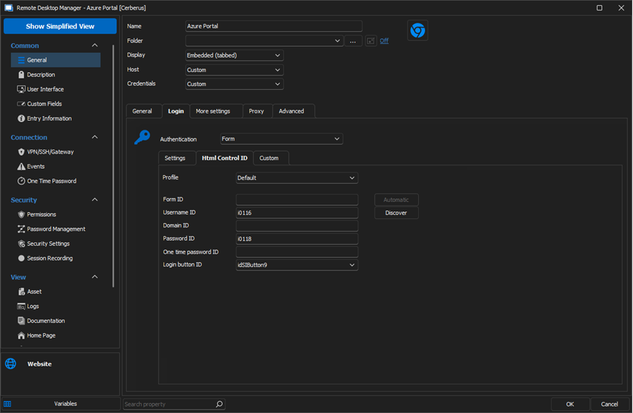 Sub Connection - Start script via RDM agent