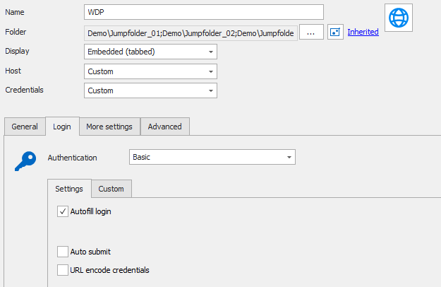 Sub Connection - Start script via RDM agent