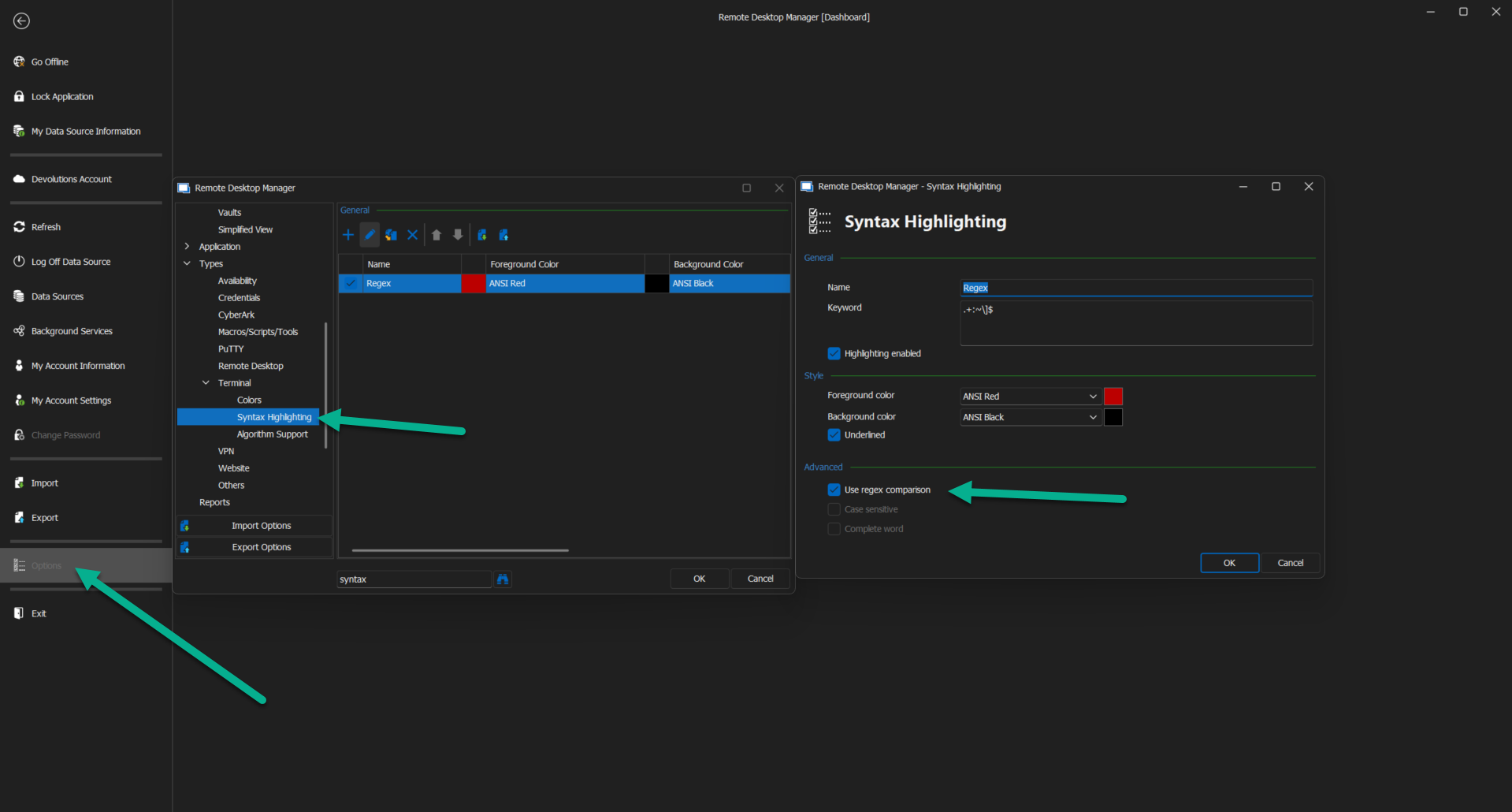 Can I change the color of the Prompt on an SSH session?