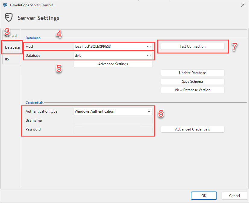 Transferring the DPS.Console database from one virtualization to another.
