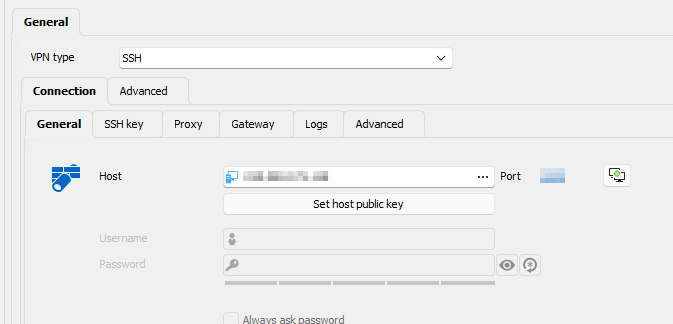 Session VPN: Configure Fallback IP