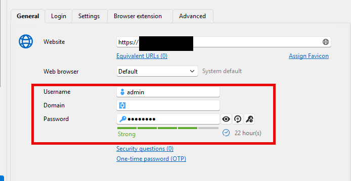 Passthrough credentials using browser plugin