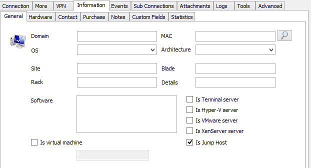 Remote Desktop Manager Jump Beta